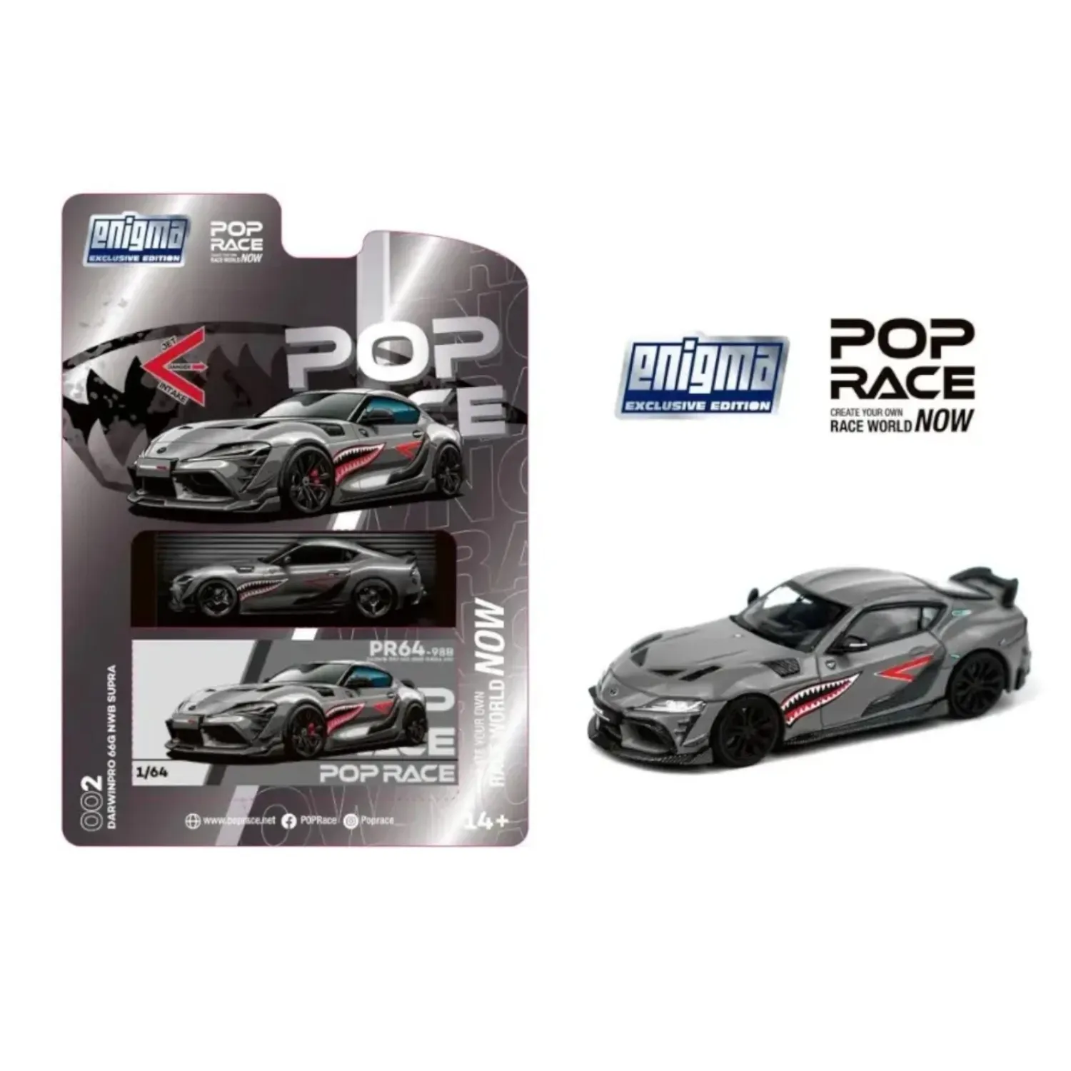 Pop Race Toyota Darwin Pro 66G NWB Supra A90
