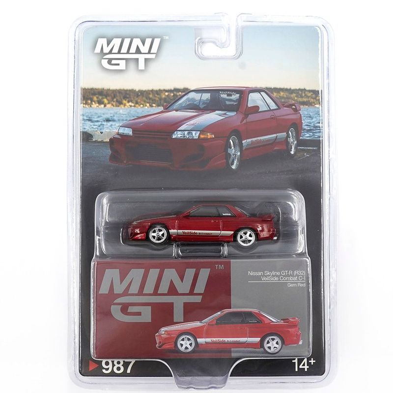 Mini GT Nissan Skyline GT-R R32 Veilside Blisterversion #MGT987