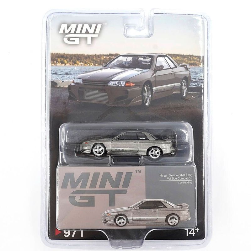 Mini GT Nissan Skyline GT-R R32 Veilside Blisterversion #MGT971 Mini GT Nissan Skyline GT-R R32 Veilside Blisterversion #MGT971