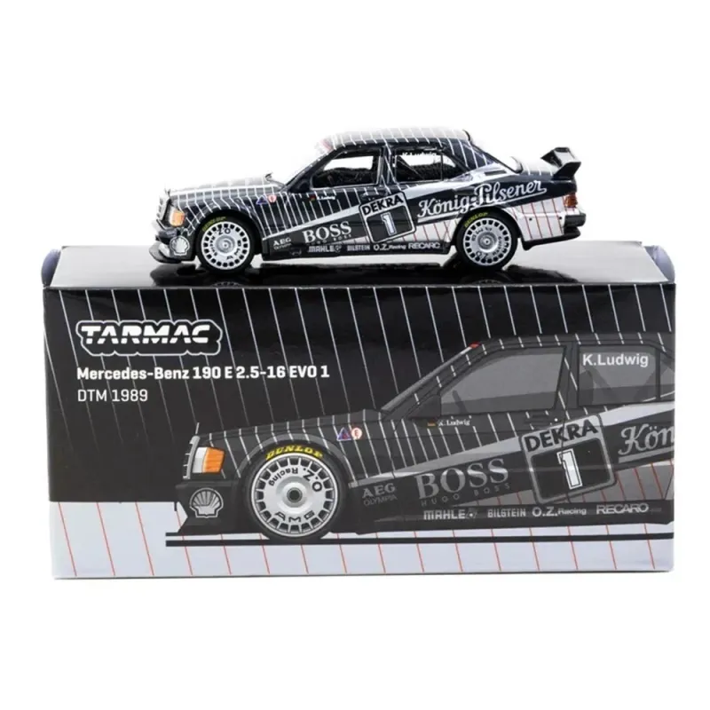 Tarmac Works - Mercedes Benz 190 E 2.5-16V Evo I - Klaus Ludwig - 1989 DTM