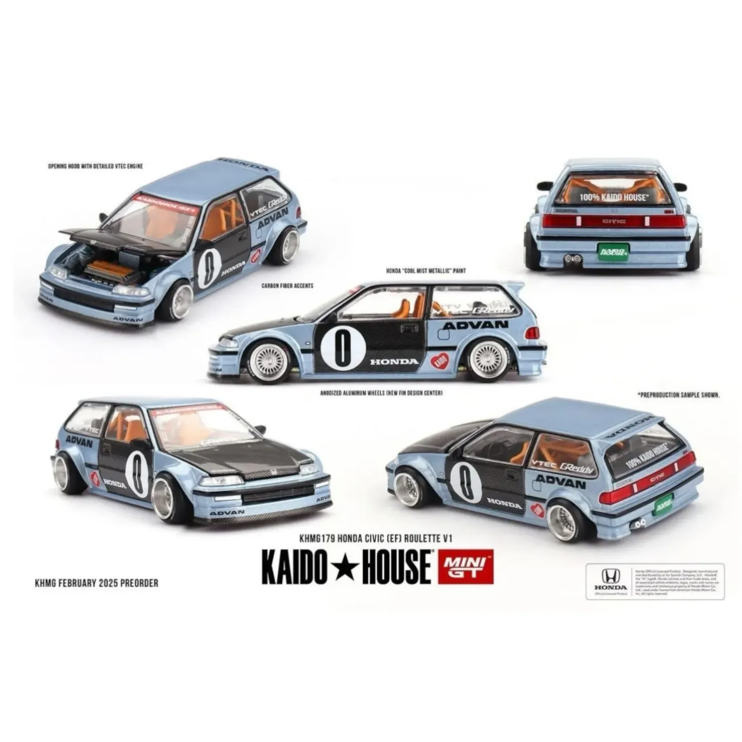 Kaido House Honda Civic Roulette V1 #179