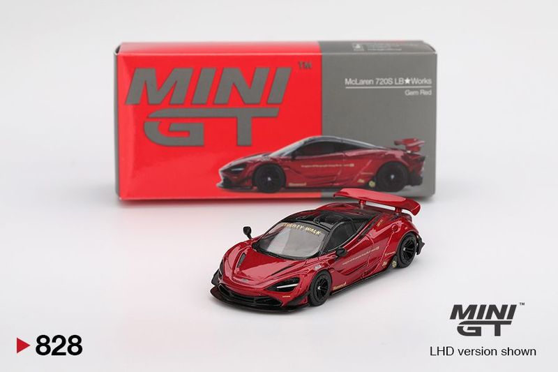 Mini GT McLaren 720S LB-Works #MGT828 Mini GT McLaren 720S LB-Works #MGT828