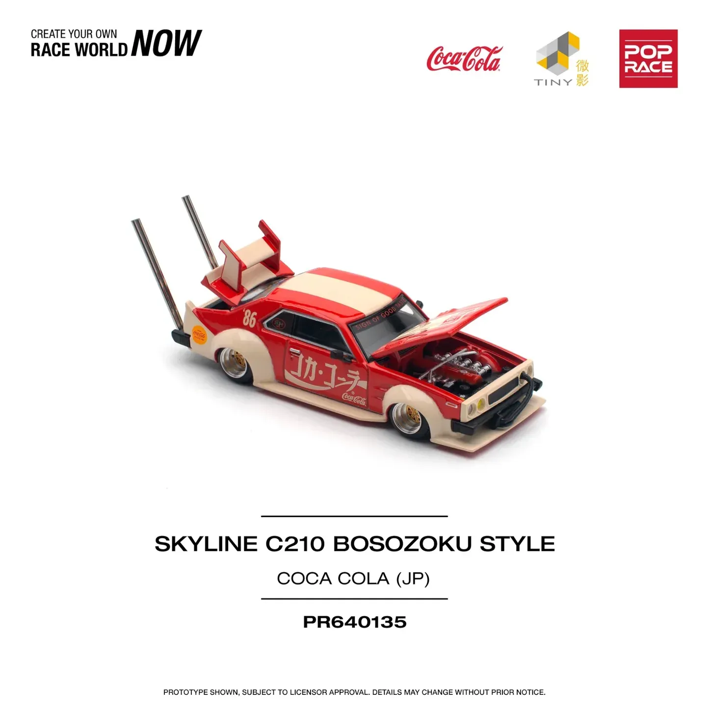 Pop Race Nissan Skyline C210 #PR64-135