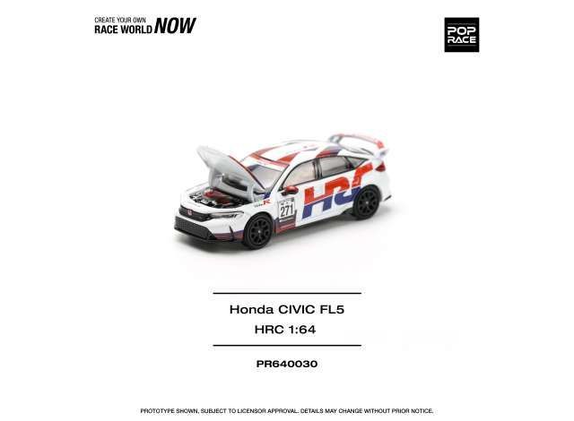 Pop Race Honda Civic FL5 HRC #PR64-030