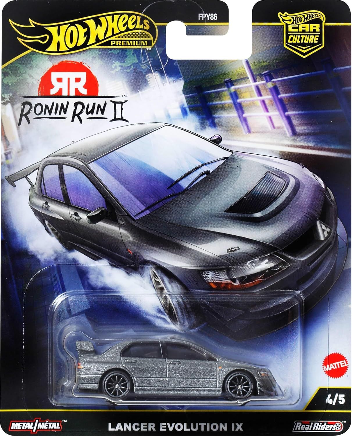 Hot Wheels Ronin Run 2 - Mitsubishi Lancer Evolution IX