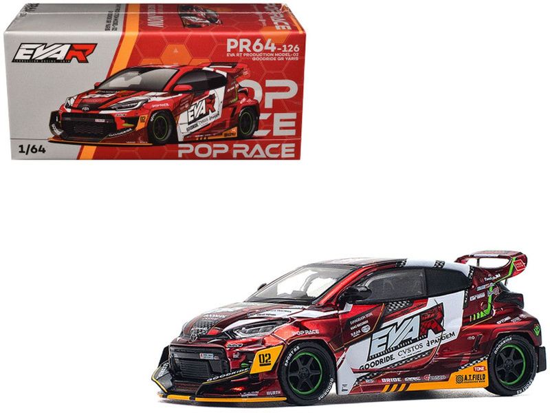 Pop Race Toyota Yaris GR Eva RT #PR64-176