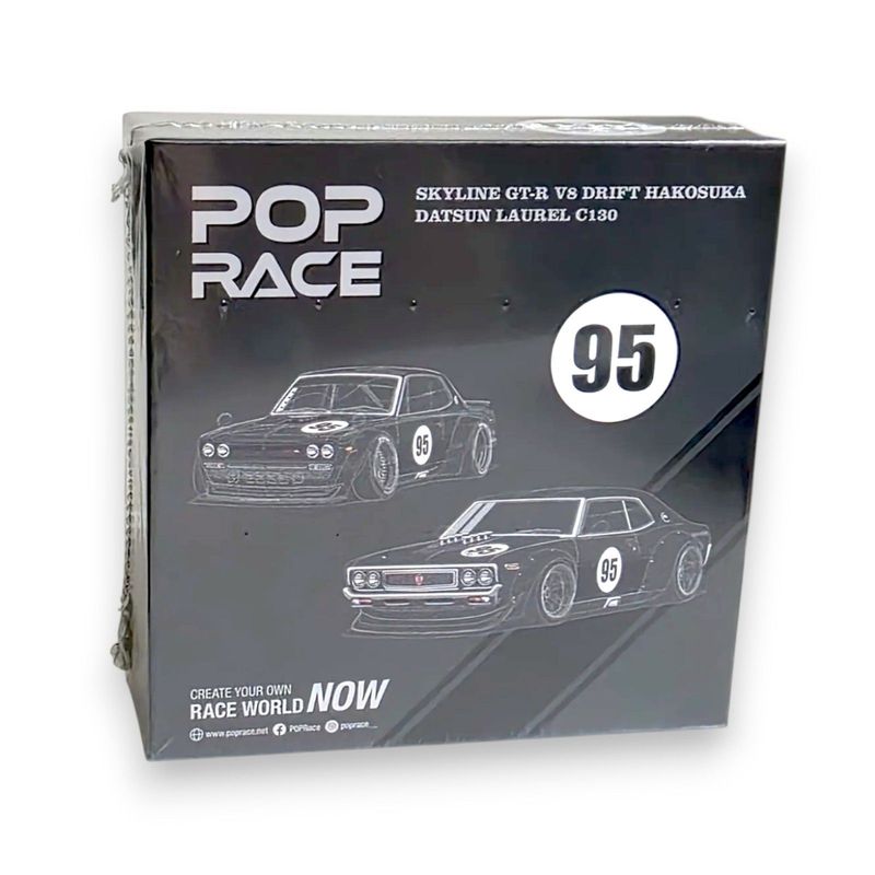 Pop Race Laurel C130 & Skyline GT-R Hong Kong Toycar Salon 2025