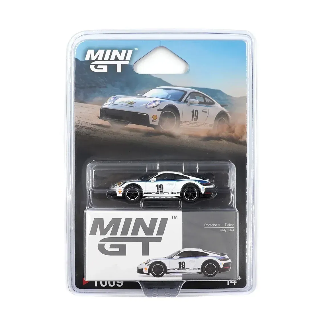 Mini GT Porsche 911 Dakar Rally 1974 Blisterversion #MGT1009