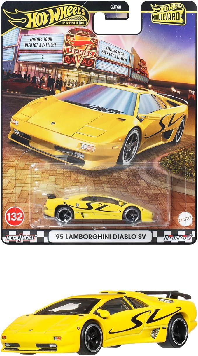 Hot Wheels Boulevard '95 Lamborghini Diablo SV #132