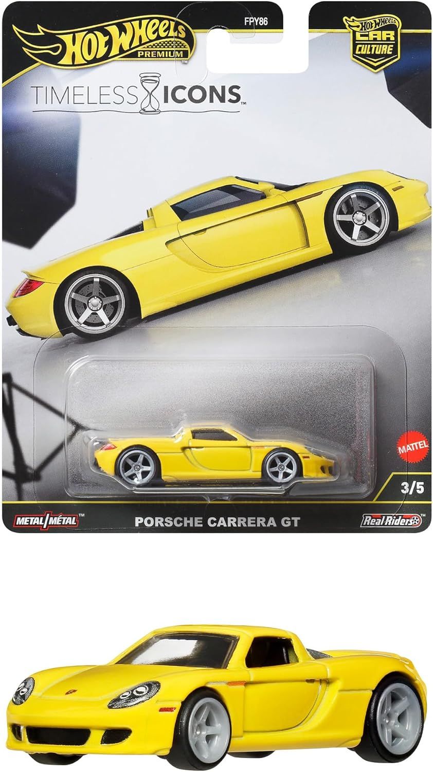Hot Wheels Car Culture Timeless Icons Porsche Carrera GT