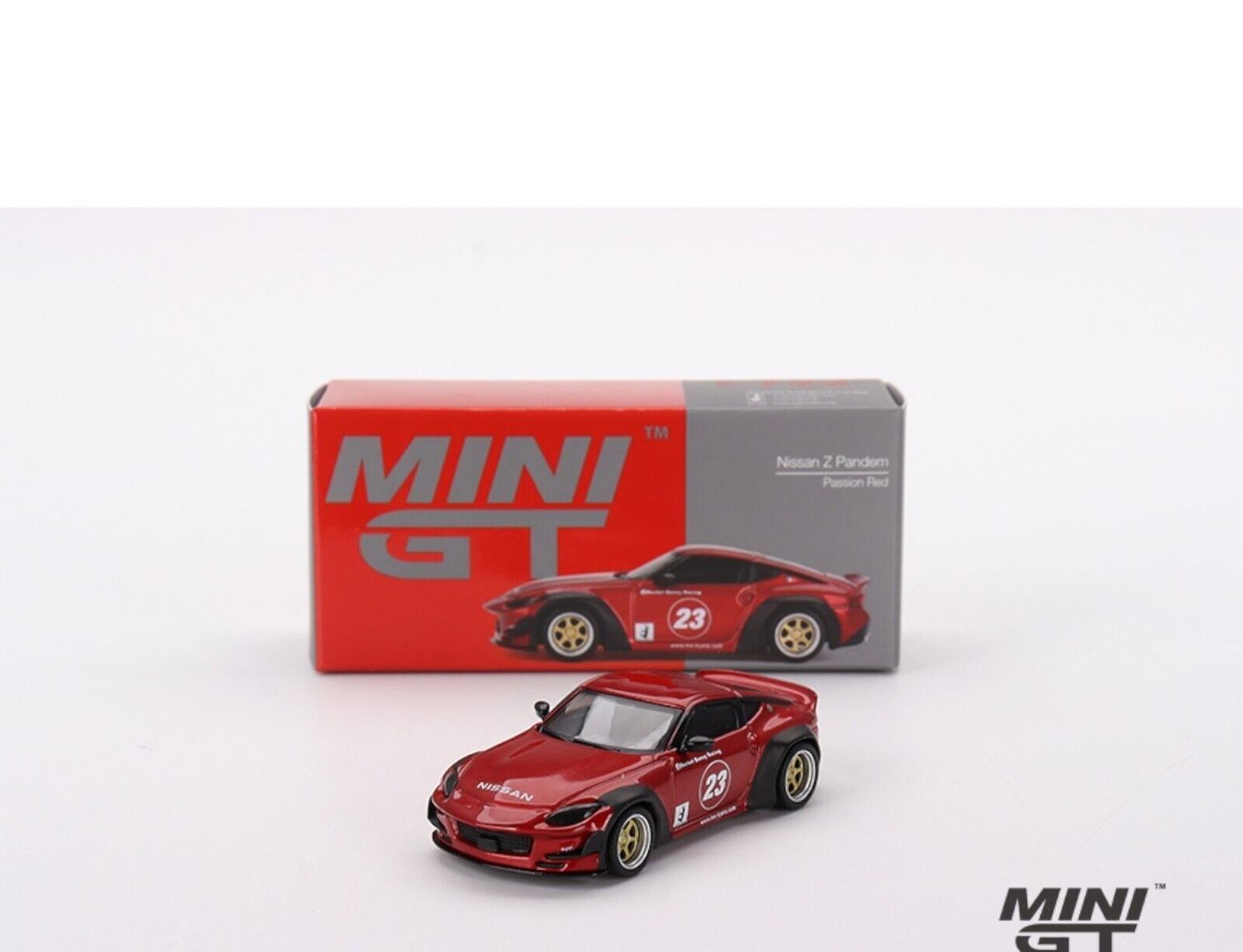 Mini GT Nissan Z Pandem Passion Red #MGT722