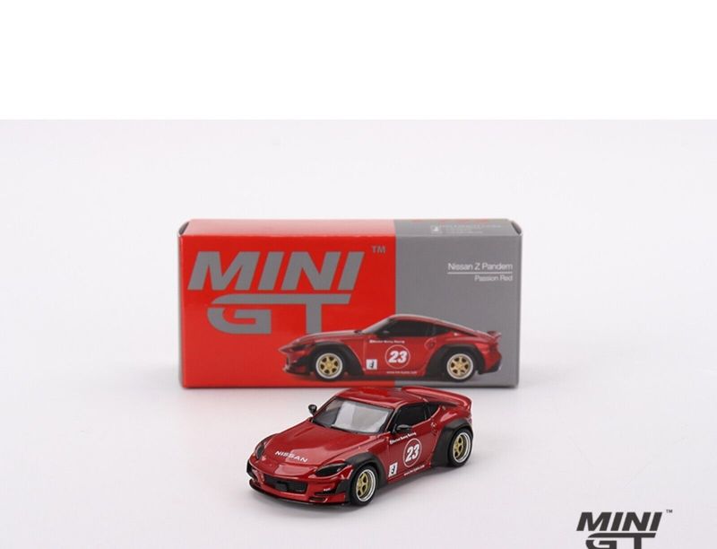Mini GT Nissan Z Pandem Passion Red #MGT722