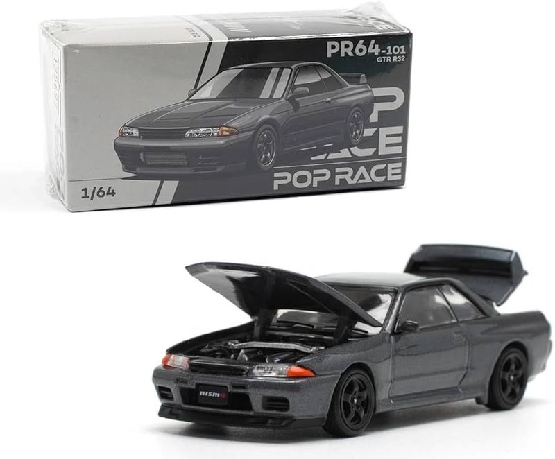 Pop Race Nissan Skyline GTR R32 #PR64-101 Pop Race Nissan Skyline GTR R32 #PR64-101