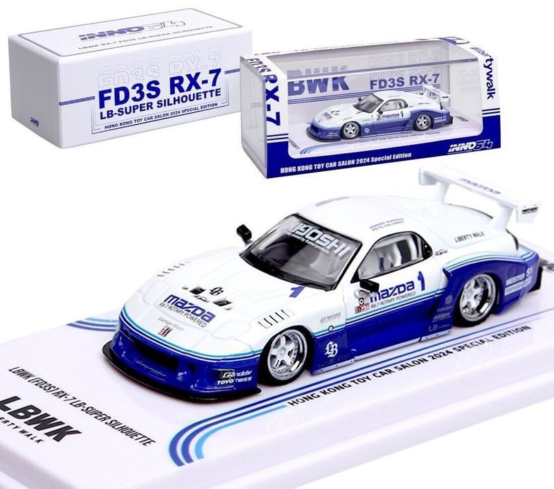Inno64 Mazda LBWK Rx-7 FD3S LB-Super Silhouette