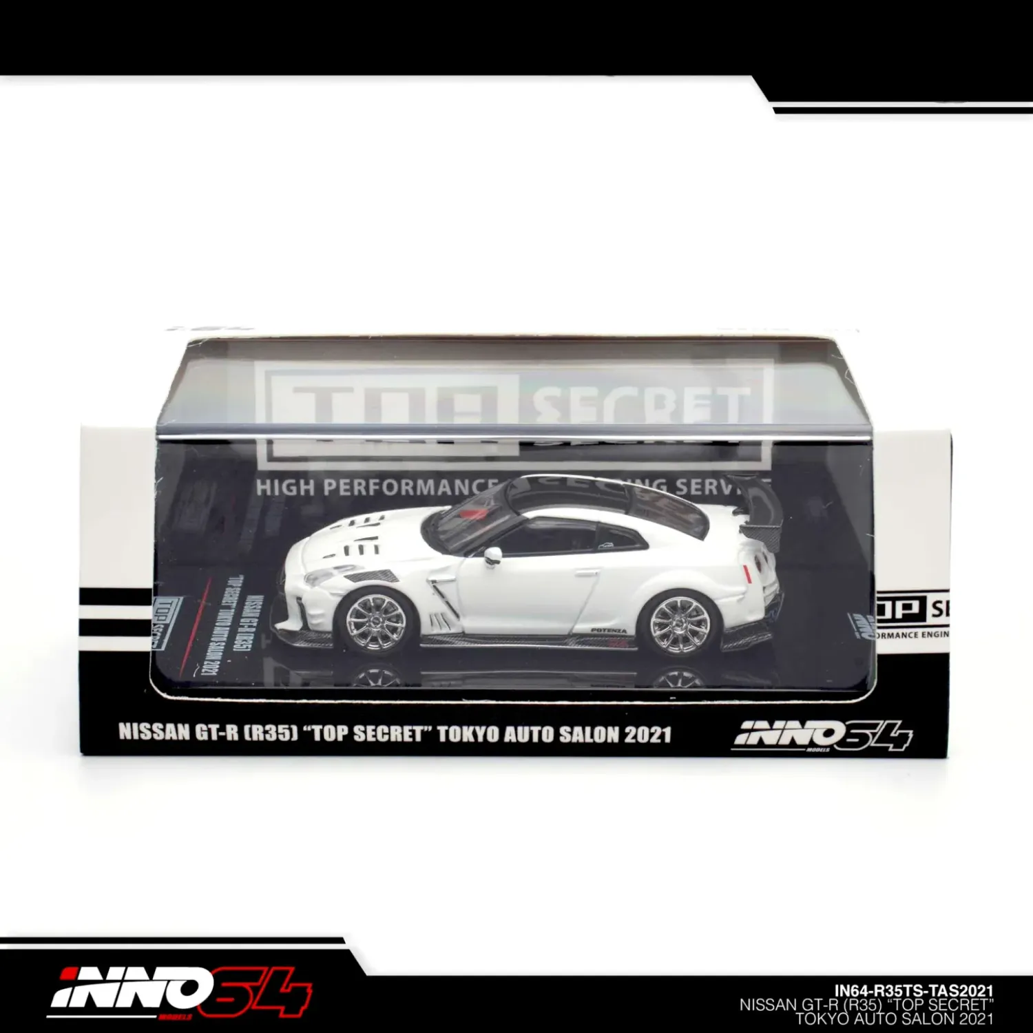 Inno64 Nissan GT-R R35 Top Secret #Tokyo Auto Salon 2021