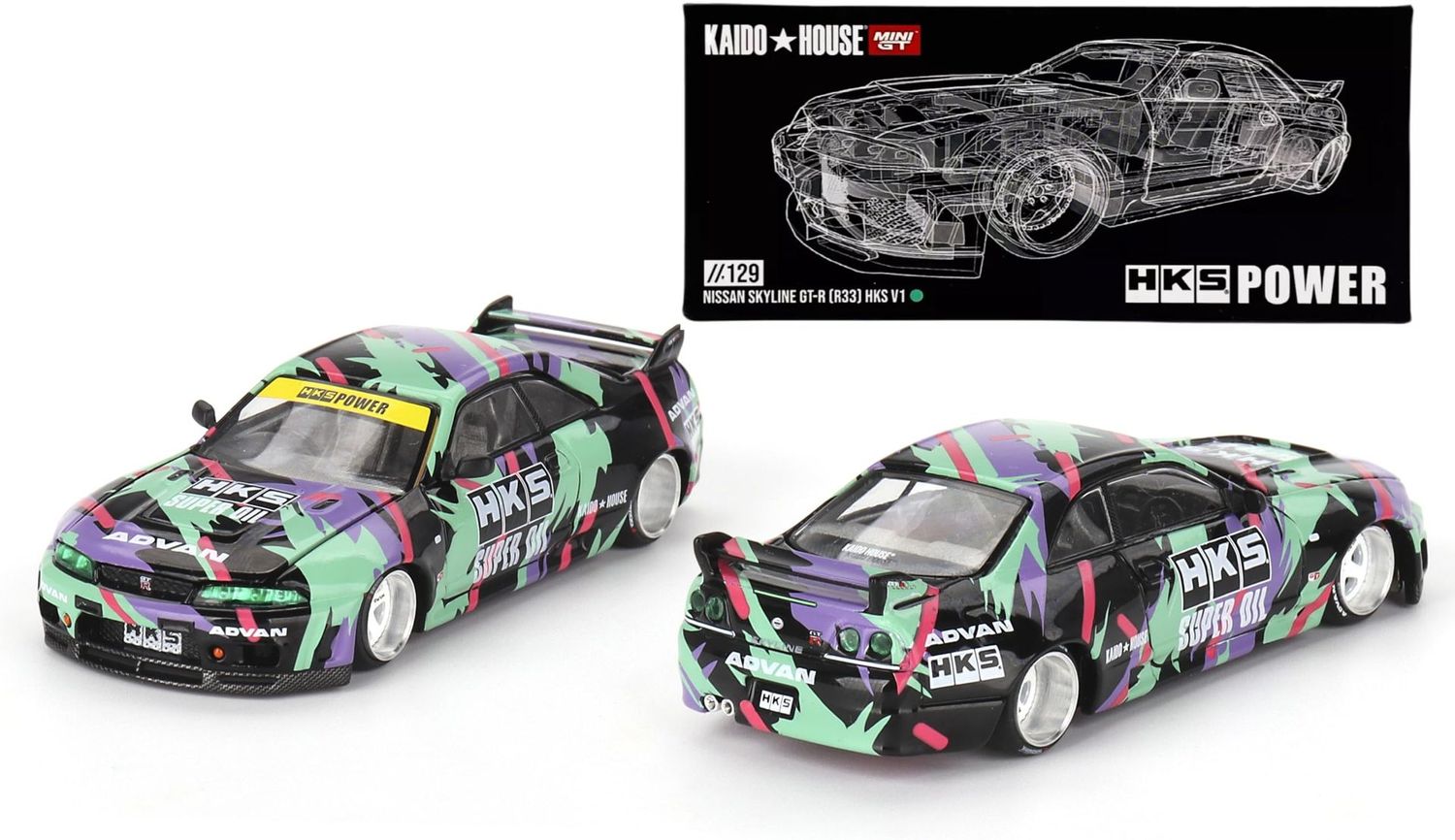 Kaido House Nissan Skyline R33 #129 HKS V1