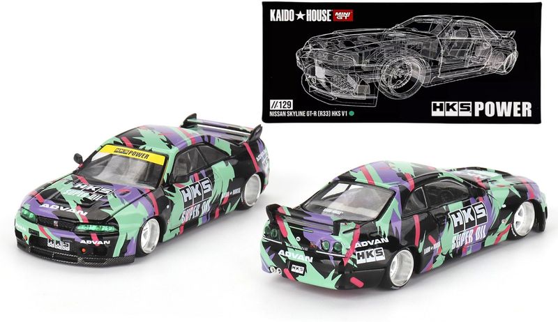 Kaido House Nissan Skyline R33 #129 HKS V1 Kaido House Nissan Skyline R33 #129 HKS V1