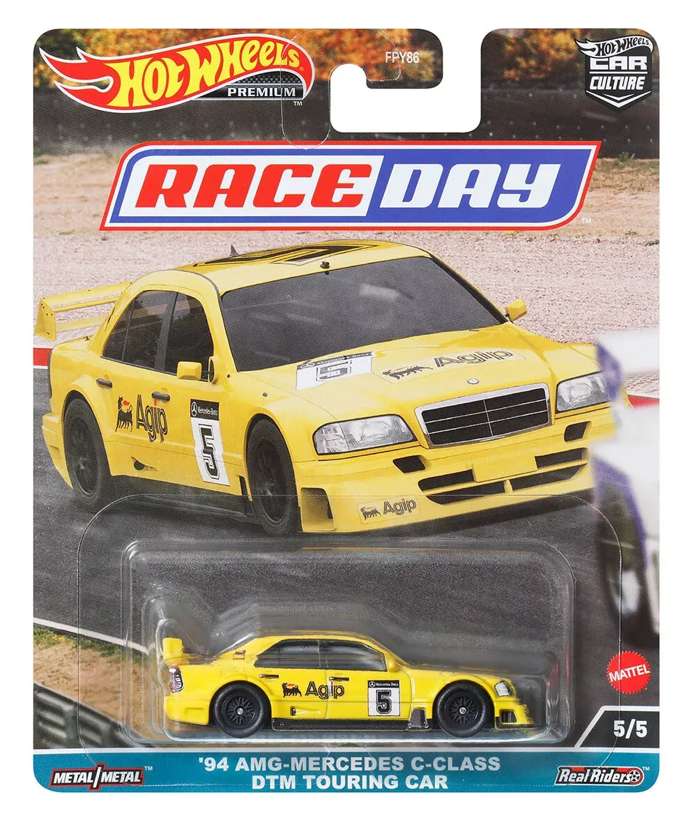 Hot Wheels '94 AMG Mercedes C-Class DTM Touring Car Race Day 5/5