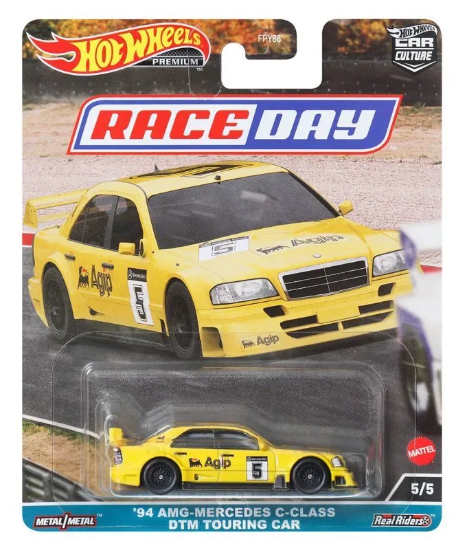 Hot Wheels '94 AMG Mercedes C-Class DTM Touring Car Race Day 5/5