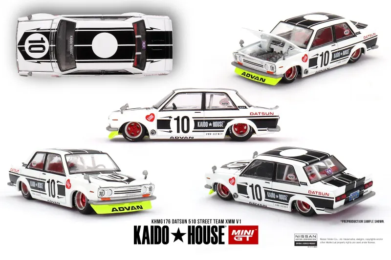 KAIDO HOUSE - #176 DATSUN 510 STREET TEAM XMM V1 1969 KAIDO HOUSE - #176 DATSUN 510 STREET TEAM XMM V1 1969