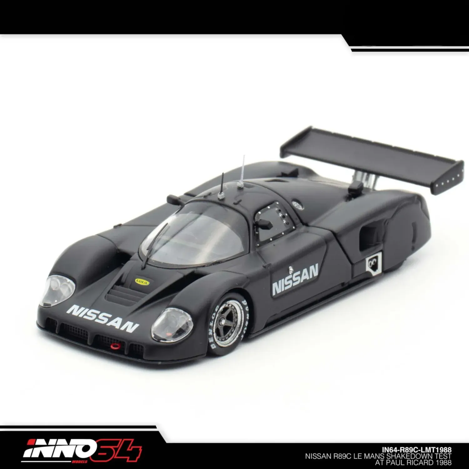Inno64 Nissan R89C Le Mans Shakedown Test