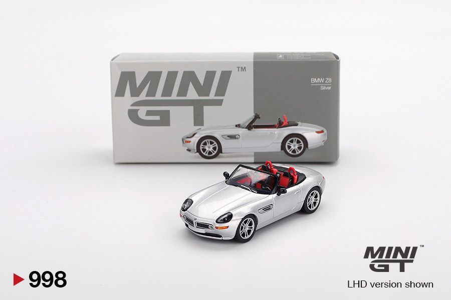 Mini GT Bmw Z8 Silver #MGT998 Mini GT Bmw Z8 Silver #MGT998