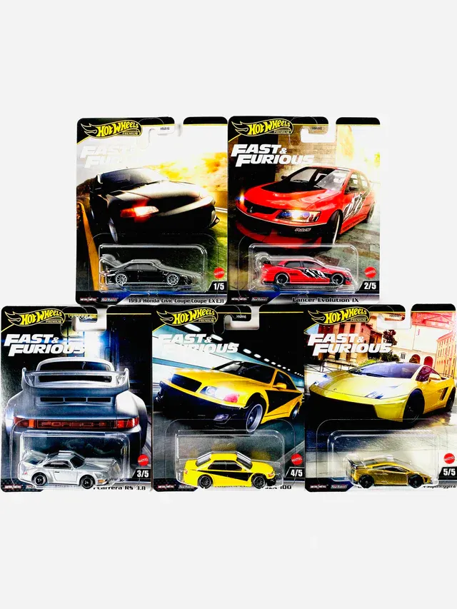 Hot Wheels 2025 Fast & Furious Case M (Set of 5 Cars) Hot Wheels 2025 Fast & Furious Case M (Set of 5 Cars)