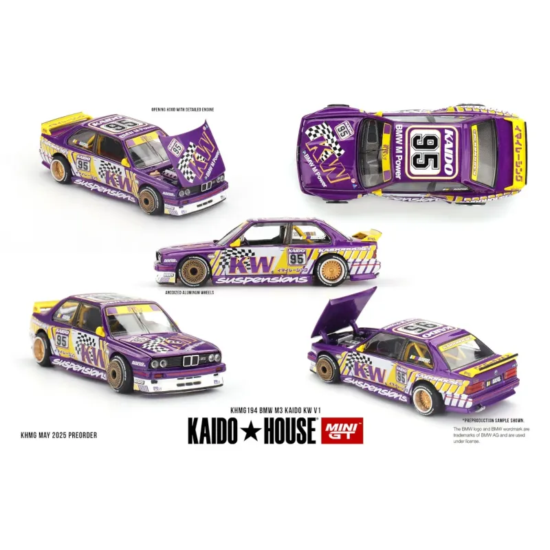 Kaido House BMW M3 E30 KW v1 #194