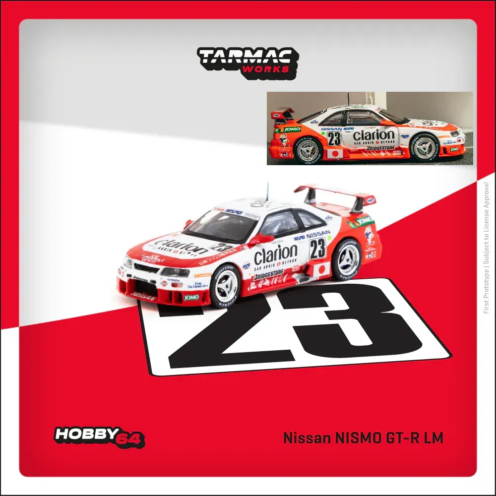 Tarmac Nissan Nismo GT-R LM #24h of LeMans 1995 Tarmac Nissan Nismo GT-R LM #24h of LeMans 1995