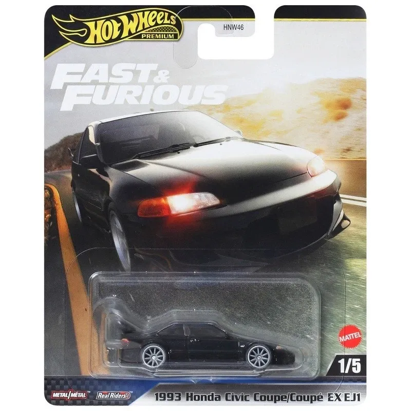 Hot Wheels  Fast & Furious 1993 Honda Civic Coupe EX EJ1