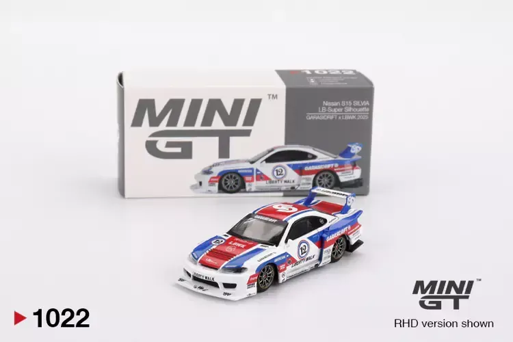 Mini GT Nissan Silvia S15 LB-Super Silhouette #MGT1022