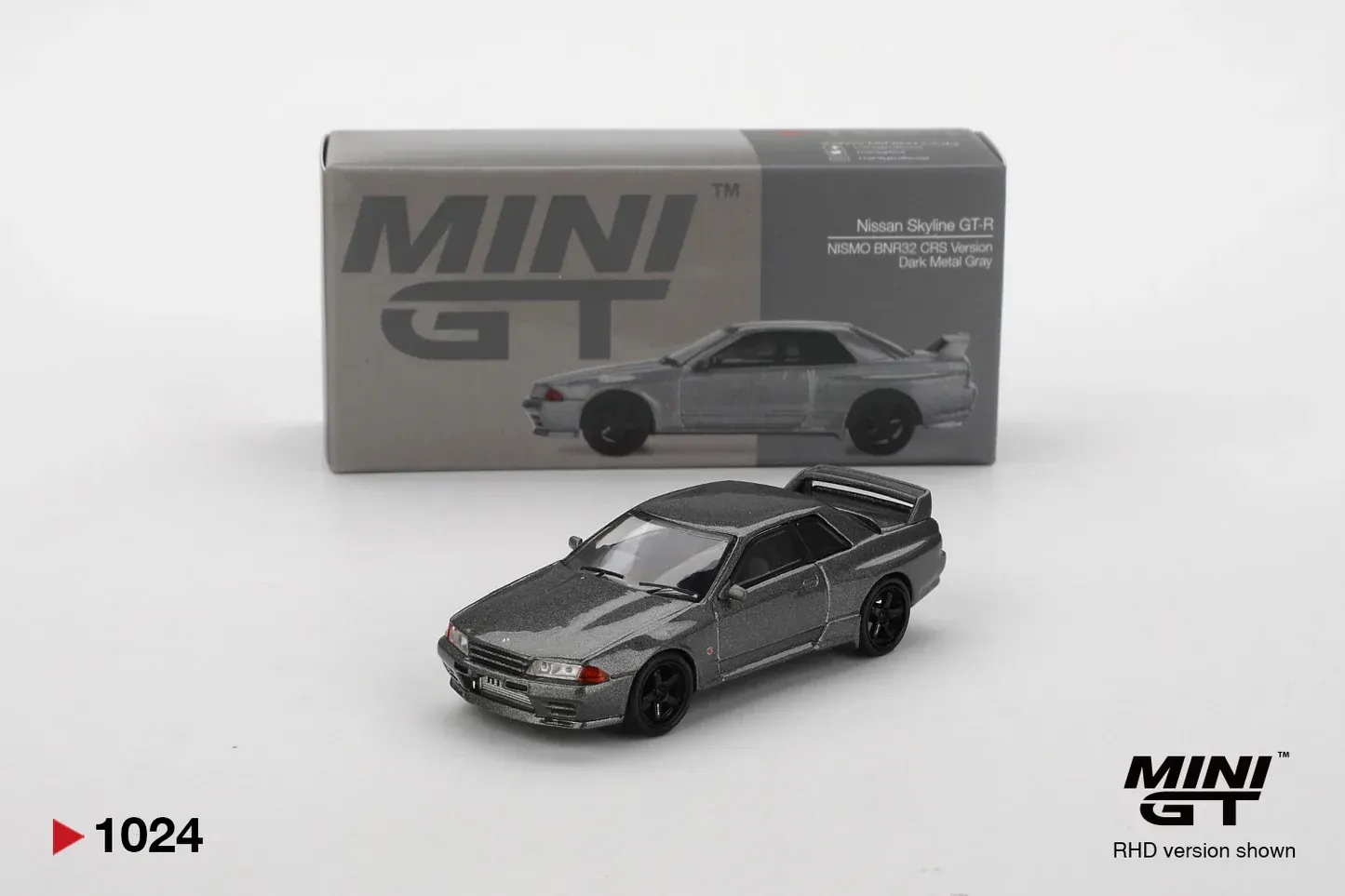 Mini GT Nissan Skyline GT-R Nismo BNR32 CRS #MGT1024