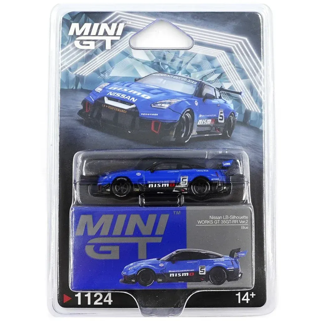 Mini GT Nissan LB-Silhouette Works GT 35GT-RR Ver.2 Blisterversion #MGT1124