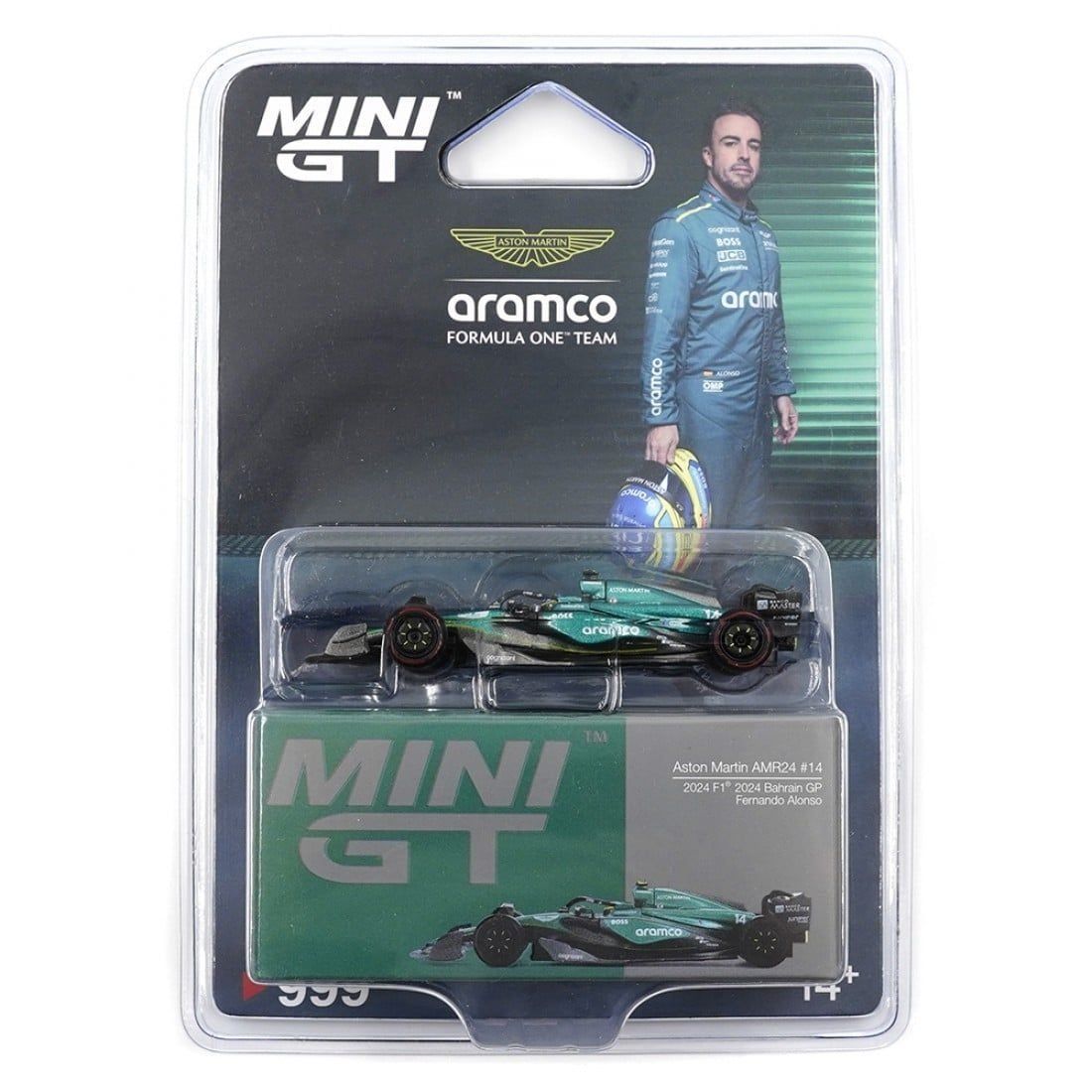 Mini GT Aston Martin AMR24 #14 Blisterversion #MGT0999
