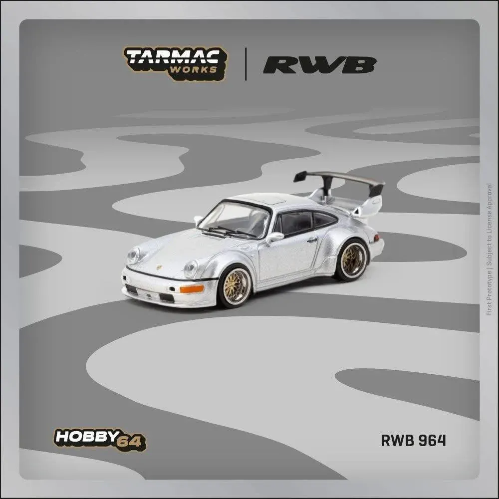 Tarmac Porsche RWB 964 #silver