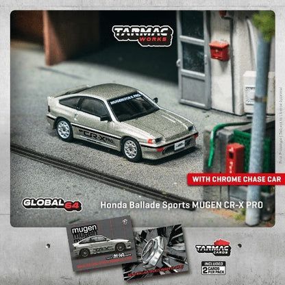 Tarmac Honda Ballade Sports MUGEN CR-X PRO #silver Tarmac Honda Ballade Sports MUGEN CR-X PRO #silver