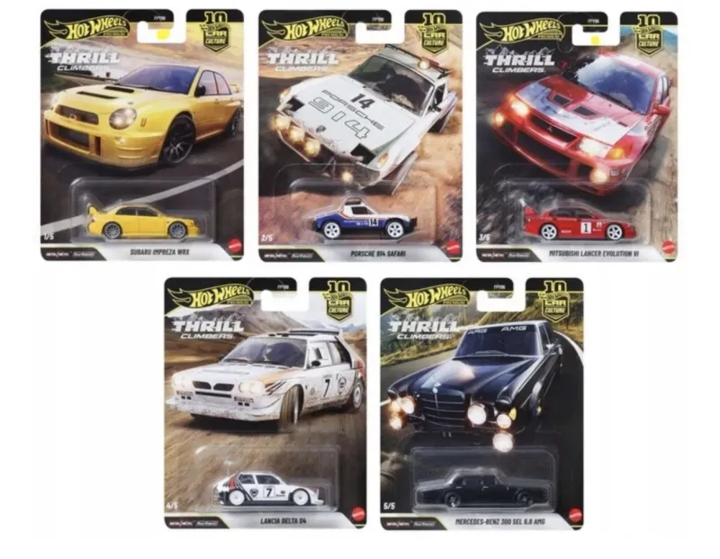 Hot Wheels 2026 Car Culture Thrill Climbers Set