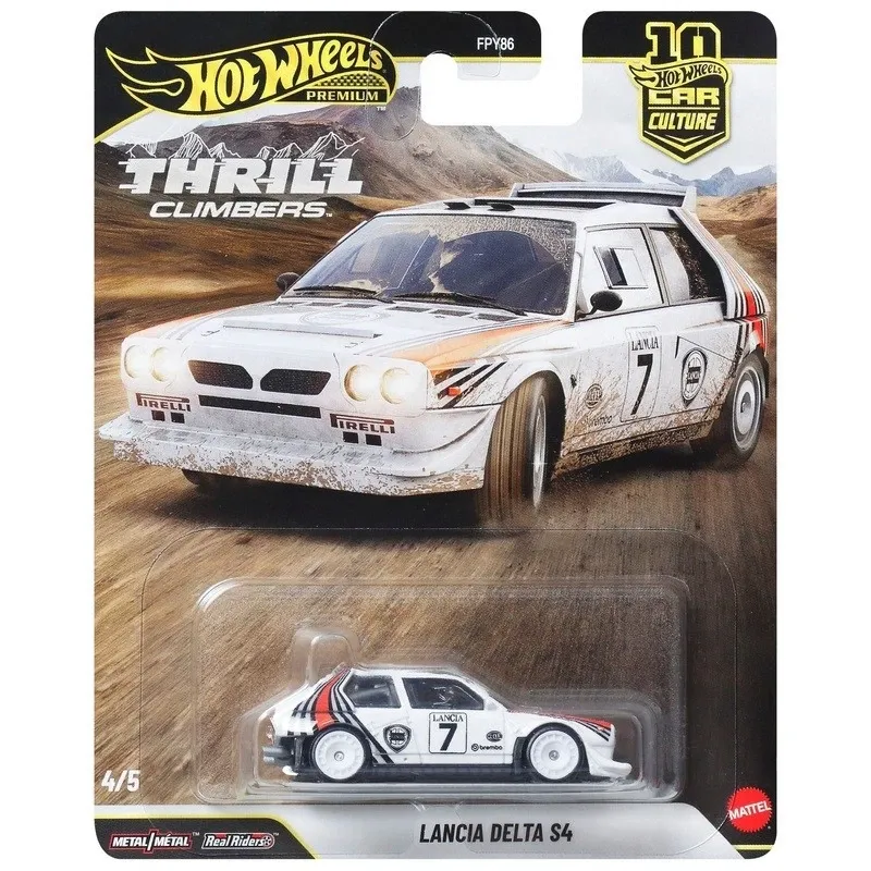 Hot Wheels Thrill Climbers Lancia Delta S4