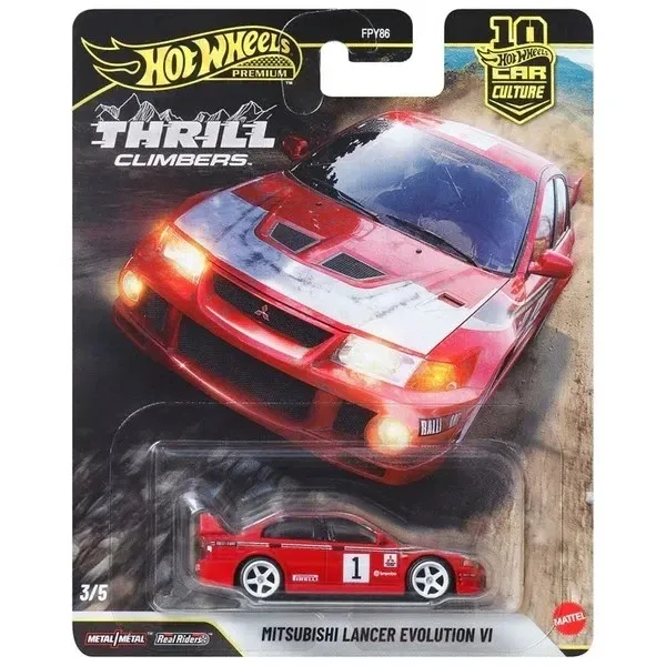 Hot Wheels Thrill Climbers Mitsubishi Lancer Evolution VI