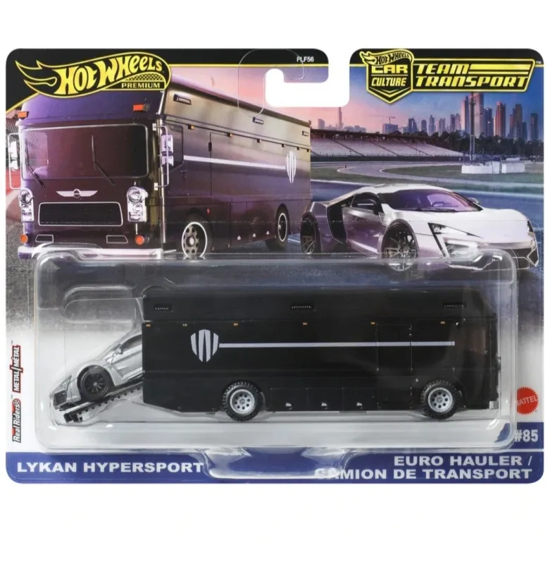 Hot Wheels Team Transport Lykan Hypersport + Euro Hauler #85
