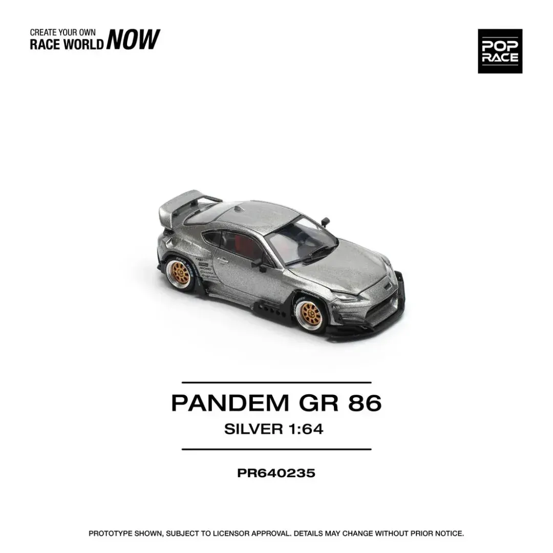 Pop Race Toyota GR86 Pandem #PR64-235