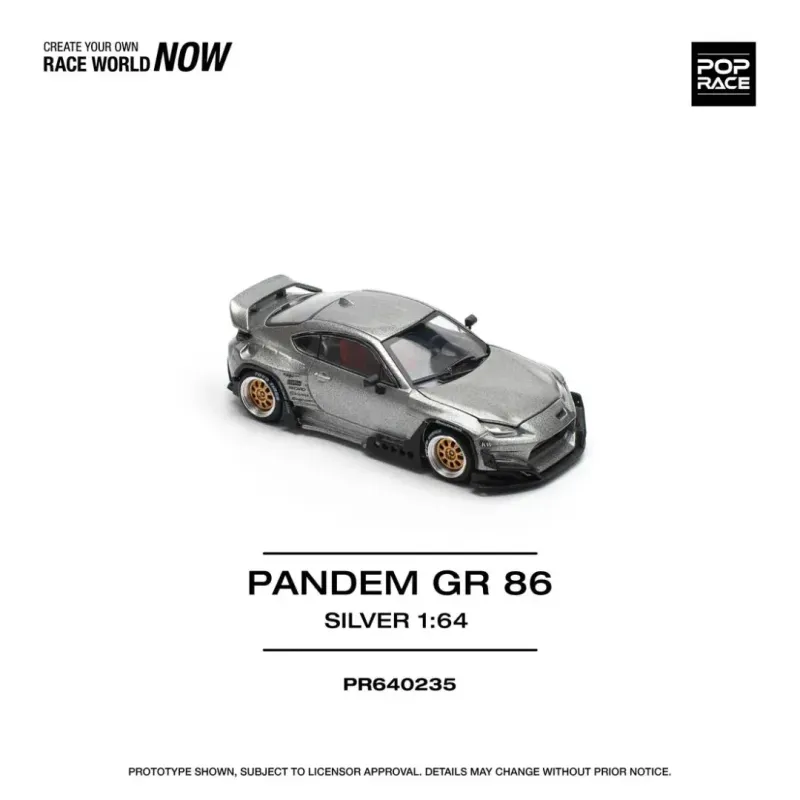 Pop Race Toyota GR86 Pandem #PR64-235