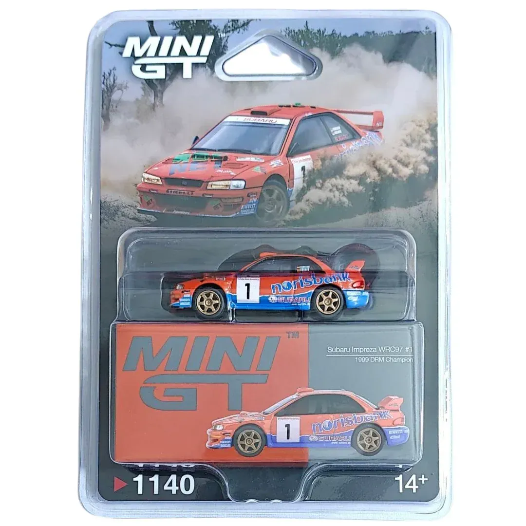 Mini GT Subaru Impreza WRC97 1999 DRM Blisterversion  #MGT1140