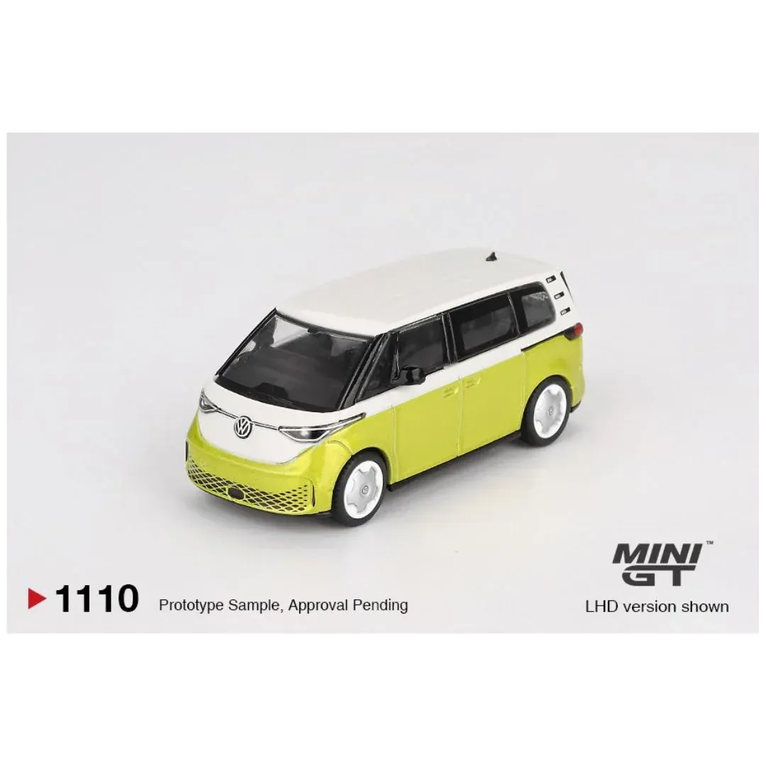Mini GT VW ID.Buzz White/Yellow #MGT1110