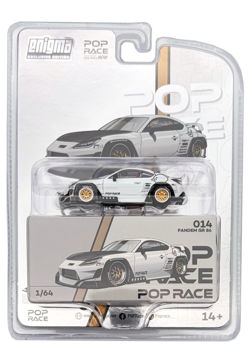 Pop Race Subaru Pandem GR 86 #PR64-014