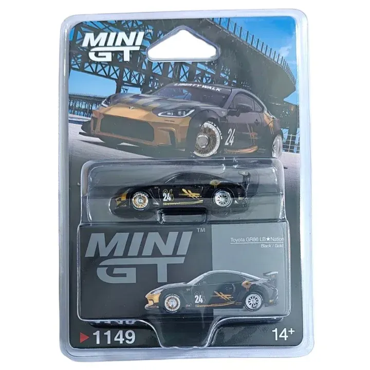 Mini GT Toyota GR86 LB-Nation Blisterversion #MGT1149