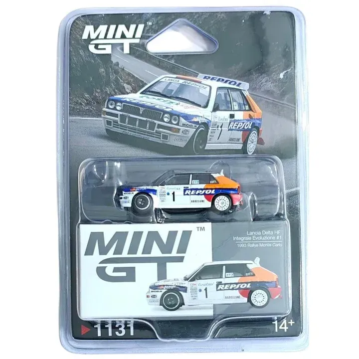 Mini GT Lancia Delta HF Integrale Evoluzione Blisterversion #MGT1131