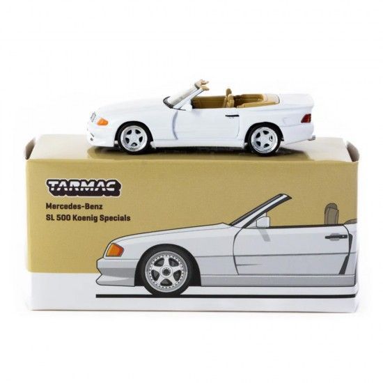 Tarmac Mercedes-Benz SL 500 Koenig Specials #white Tarmac Mercedes-Benz SL 500 Koenig Specials #white