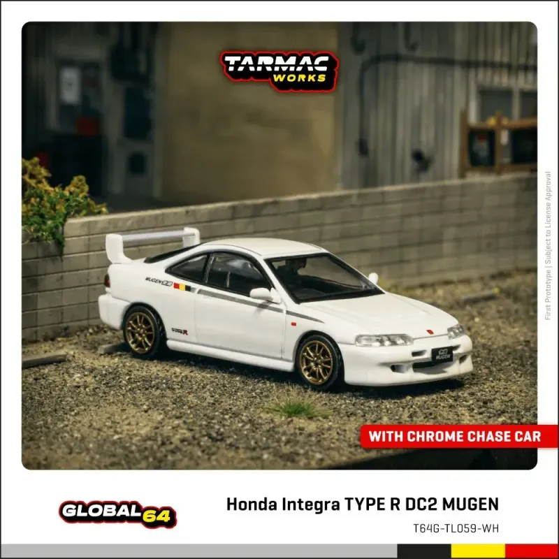 Tarmac Honda Integra TYPE R DC2 MUGEN #White Tarmac Honda Integra TYPE R DC2 MUGEN #White