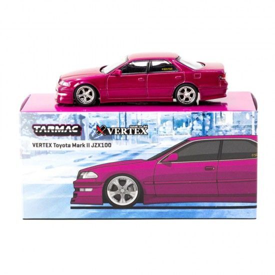 Tarmac Toyota Mark II JZX100 Vertex #red metallic